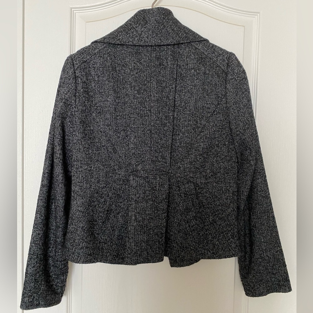 Periphery Grey Wool Jacket - Picture 2 of 4
